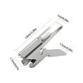 thumbnail image 3 of Cooking Utensils Practical Sheller Opener Melon Sunflower Plier Clamp Stainless Steel Nut Kitchen Accessory, 3 of 8