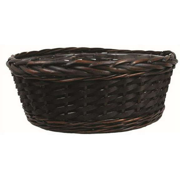 Mahogany Brown Willow Basket