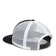 thumbnail image 6 of OC Sports AM-101M USA Made Mesh Back Cap - Black White, 6 of 8