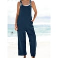 thumbnail image 3 of CUPSHE Women Sleeveless Scoop Neck Straight Leg Jumpsuit, 3 of 5