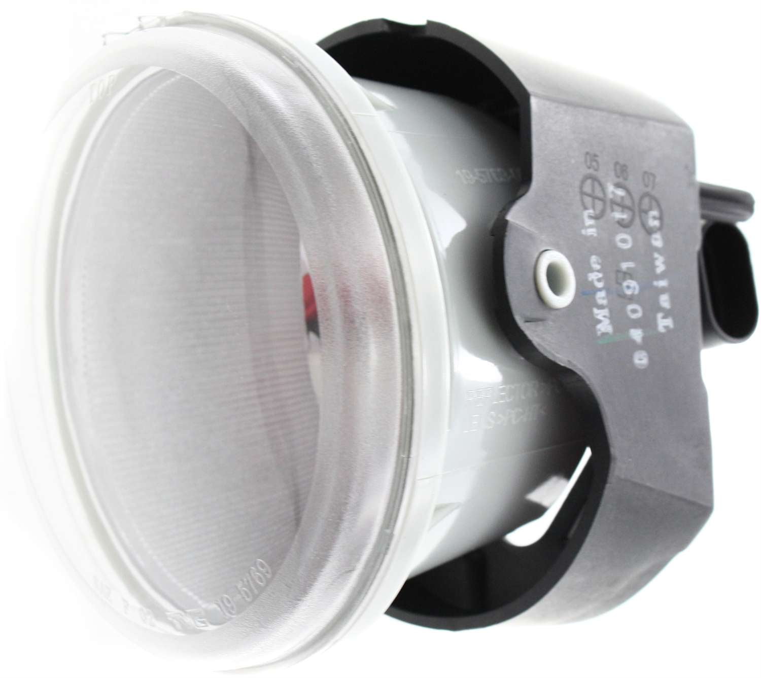 Replacement C107909Q Fog Light Compatible with 2008-2009 Dodge Caliber 2005-2008 Chrysler 300 Front, Left Driver or Right Passenger With bulb(s) CAPA Certified