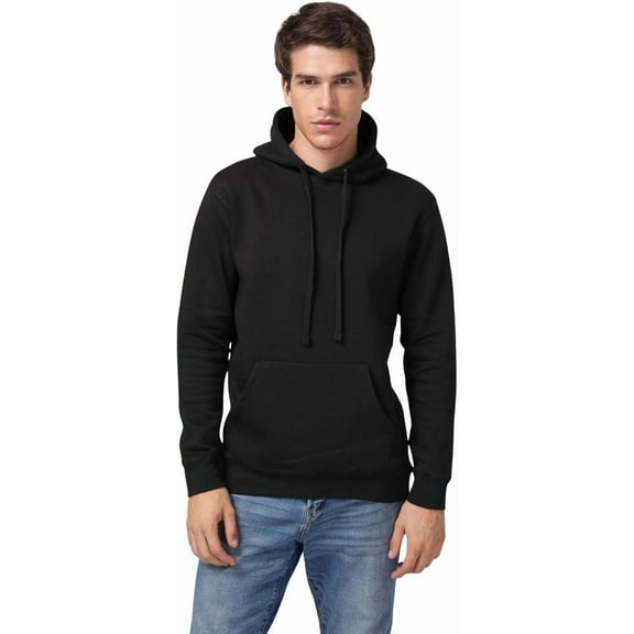 7.75oz Mid Weight Classic Pullover Fleece Hoodie | Cotton Blend Unisex Decorator Blanks Style 717