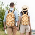 thumbnail image 6 of Lsque Autumn Leaves And Pumpkins Pattern Canvas Daypack, Durable Backpack, High-quality Versatile Backpack,Vintage Compact Backpack-Small, 6 of 6