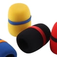 thumbnail image 2 of BIMZUC 4 Pcs High Density Foam Microphone Windscreen Soft Breathable Mic Cover for Studio KTV Random Color Universal Sponge Windshield 3.23 inches / 8.2 cm, 2 of 9