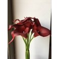 thumbnail image 2 of 20pcs Artificial Calla Lily Silk Flowers Mother's Day Gift 13.4" for Home Kitchen Wedding Table Decoration, 2 of 2