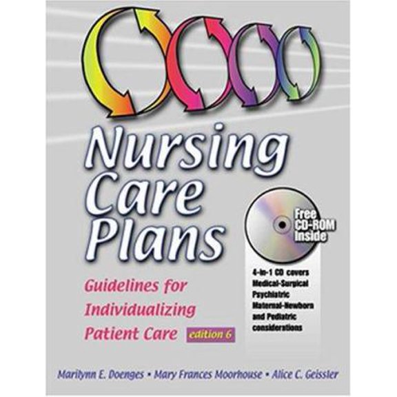 Pre-Owned Nursing Care Plans: Guidelines for Individualizing Patient Care (Paperback) 0803609469 9780803609464
