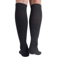 thumbnail image 3 of Calcetines de compresión de bambú que absorben la humedad 8-15 mmHg para hombres y mujeres Calcetines hasta la rodilla 6 pares 9-11 2Black2Grey2White Adepaton CJWUS-5290, 3 of 7