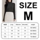thumbnail image 2 of Camisas de manga larga con cuello alto para mujer, moda de otoño, capas básicas, ajustadas, ropa interior térmica suave, color negro, 2 of 7