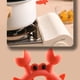 thumbnail image 5 of Fiudx Espátula de Cocina, Recogedor de Sopa Antiderrames, Soporte para Utensilios, Práctico Almacenamiento Móvil, Silicona Resistente Al Calor, Fácil de Limpiar, 6,5 X 5,8 Cm, Juego de 2, 5 of 6