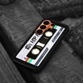 thumbnail image 4 of WIRESTER Shockproof Soft Rubber Cover Case for Samsung Galaxy S26 Ultra 6.9" 2026, Retro Black Cassette Tape Hip Hop, 4 of 5