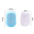 thumbnail image 2 of Coofit 100PCS Paper Soap Disposable Hand Washing Soap Sheet Soap Paper Sheet for Travel, 2 of 10