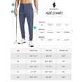thumbnail image 3 of Pantalones deportivos de golf Soothfeel para hombre, negros, ajustados, XXL, 3 of 3