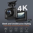thumbnail image 2 of Dash Cam ecomoment GT802 4K+1080P Dual WiFi GPS 170°, 2 of 8