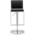 thumbnail image 3 of Amalfi Black Stainless Steel Adjustable Barstool, 3 of 10