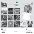 thumbnail image 2 of New York City Black & White 2025 12 X 24 Inch Monthly Square Wall Calendar Plastic-Free (Wall), 2 of 9