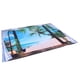 thumbnail image 1 of Tapiz, ventana, playa, paisaje, patrón, colgante de pared, manta de picnic, acabado de lujo, 1 of 8