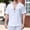 White, variant on Mens Loose Fit Zip up Hoodie Short Sleeve Thin Jacket Full Zip Textured Sweatshirt with Drawstring Loungewear Top, Soft & Breathable for at Home Wear Big and Tall Size S-3XL White