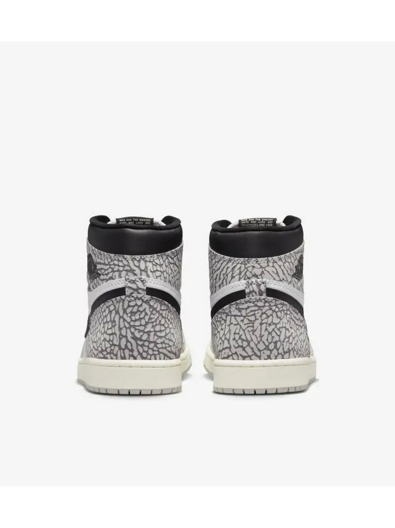 シューズ(男性用) AJ1 High OG White/Black/Light Smoke Grey 61Feh5X0wZL._SY300_QL30_.jpg