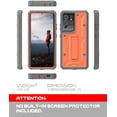 thumbnail image 2 of ArmadilloTek Vanguard Compatible with Samsung Galaxy S21 Ultra Case, Military Grade Full-Body Rugged with Built-in Kickstand [Screenless Version] - Orange, 2 of 4