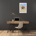 thumbnail image 3 of Remington, Frederic 17x24 White Modern Wood Framed Museum Art Print Titled - The Cowboy, 3 of 4