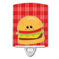 thumbnail image 1 of Carolines Treasures BB7042CNL Hamburger Face Ceramic Night Light, 1 of 1