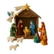 thumbnail image 1 of Kit de manualidades navideñas de papel para hacer un belén 3D estilo . Decoración navideña. Kit de belén navideño para principiantes. B, 1 of 8