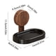 thumbnail image 3 of Jabonera de Pared para Baño | Rejilla de Plástico con Ventosa y Orificios de Drenaje, Diseño Antideslizante, Ligera y Compacta, Ideal para La Encimera Del Lavabo de La Ducha., 3 of 6