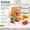 8 PACK, variant on 8-Pack Leakproof Fruit Storage Containers with Colanders, BPA-Free Produce Keeper for Fridge, Fresh Vegetable, Berry, Meat Storage with Lids