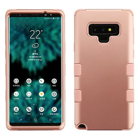 Samsung Galaxy Note 9 Case, Slim Heavy Duty Note 9 Case TUFF Dual Layer Extreme Protection Cover for Samsung Galaxy Note9 (2018) - Gold