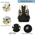 thumbnail image 4 of FORMRS Unisex School Backpack 17" Student Travel Bag with Laptop Compartment, Candy Lemon, 4 of 7