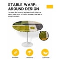 thumbnail image 2 of nqOlkjepod Geometric Green Round Tablecloth, Fitted Table Cover with Elastic for 45"-54" Round Tables, Middle Century Simple Abstract Art Table Cloth Outdoor Dinning Party Waterproof Tablecloths, 2 of 6