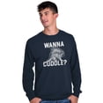 thumbnail image 5 of Wanna Cuddle Porcupine Animal Lover Long Sleeve TShirt Men Women Brisco Brands M, 5 of 6