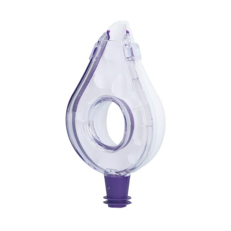 

Wine Decanter 2Pcs Anti Spill Red Wine Aerator Transparent For Wine Bottle