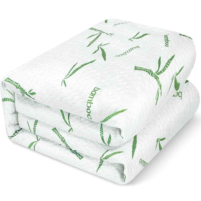 Cubrecolchón Protector de Cama Individual de Bambú Impermeable 3D Transpirable y Lavable | Hecho en México por Colchones Dorm® | 18 Certificaciones Internacionales