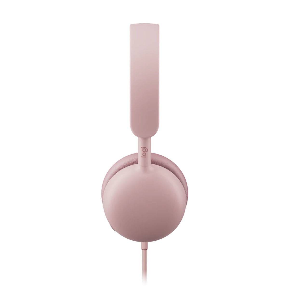 Logitech Zone Wired 2 Active Noise Cancelling Closed-Back On-Ear Stereo Headset, Rose