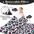 thumbnail image 3 of White and Colorful Of Leopard Print Toddler Nap Mats for Kids Preschool,Sleeping Mat Bag or Kids,Toddler Sleeping Bag,Toddler Nap Mat or Daycare, 3 of 6