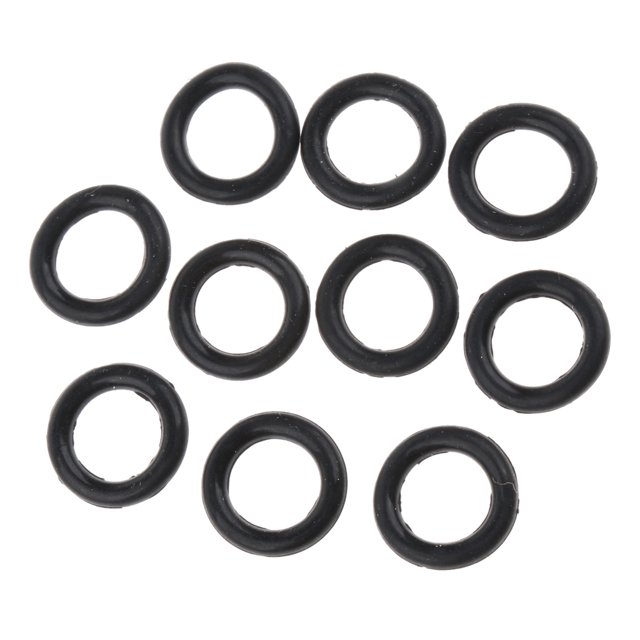 de sello de goma de 10 piezas para agitar el eje del mezclador del agitador de la barra 7 × 11 mm Sunnimix Anillo de sellado de goma