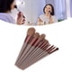thumbnail image 3 of Brocha correctora plana juego de brochas de maquillaje portátil de aplicación suave con ajuste contorneado con bolsa de almacenamiento para uso diario ANGGREK Otros, 3 of 8