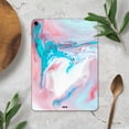 thumbnail image 4 of DesignSkinz Marbleized Teal and Pink V2 Full-Body Skin Decal Wrap Cover for iPad Mini 4 (A1538/A1550), 4 of 4