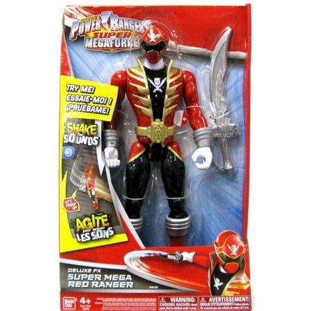 Power Rangers Super Megaforce Deluxe FX Super Mega Red Ranger Action