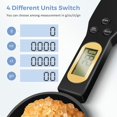 thumbnail image 2 of Digital Food Spoon Scale, 500G/0.1G for Electronic Kitchen, HD LCD Sperm Display, Precision Digital Kitchen Scale - Black, 2 of 5