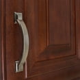 thumbnail image 4 of GlideRite 3 in. Center Arched Square Pulls Cabinet Hardware Handles, Satin Nickel, Pack of 10, 4 of 5