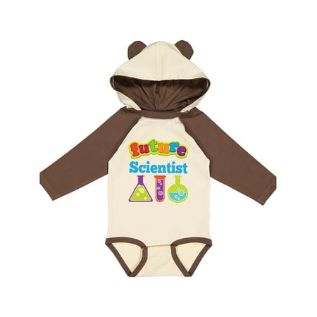 

Inktastic Future Scientist Chemist Baby Gift Gift Baby Boy or Baby Girl Long Sleeve Bodysuit