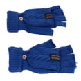 thumbnail image 3 of 1 par de guantes calentados por USB, guantes térmicos de calefacción eléctrica, calentadores de manos de invierno para trabajar con medio dedo, color azul, 3 of 12