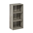 thumbnail image 1 of Librería Furinno Luder con 3 niveles, estante abierto, roble francés, 1 of 5