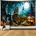 thumbnail image 2 of Tapiz decorativo para pared con motivos de terror para Halloween, 150 x 100 cm, 2 of 2