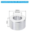 thumbnail image 2 of M10 Aluminum Spacers, 10 Pcs Metal Spacer Aluminum 10.5mm ID x 20mm OD x 12mm L for 3/8" M10 Screw Bolts, 2 of 5