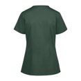 thumbnail image 4 of Puntoco - Camiseta de manga corta para mujer con cuello en V y bolsillo con cremallera Puntoco Puntoco-2159, 4 of 5