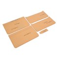 thumbnail image 4 of Plantilla para hacer bolsas de teléfono móvil Material acrílico plantilla práctica de artesanía en cuero de alta seguridad escuela para cajón de gabinete de oficina ANGGREK Otros, 4 of 8