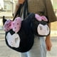 thumbnail image 2 of Bolsa de felpa de la serie Kawaii Sanrio, mochila de gran capacidad, bolso Kuromi Loli Shouder, muñeco, bolso encantador, regalo para novia, 2 of 4